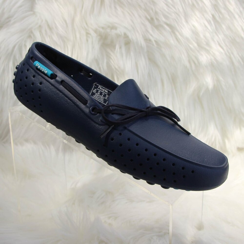 People Footwear Blue Boat Loafers Slip On Shoes Men's Size 7